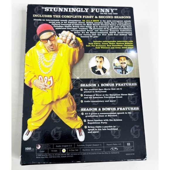 Da Ali G Show Season 1 & 2  Complete Series Boxed Set -Watched 1X-360 Min EUC - Picture 3 of 4